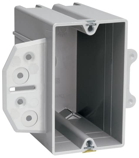 best electrical boxes for metal studs|single gang adjustable electrical box.